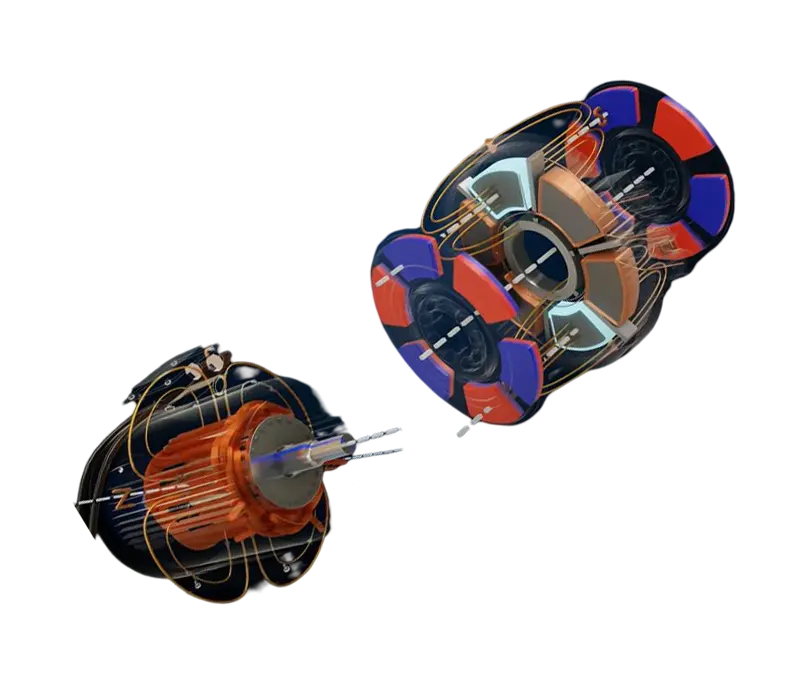 Industries application Axial Flux Motor