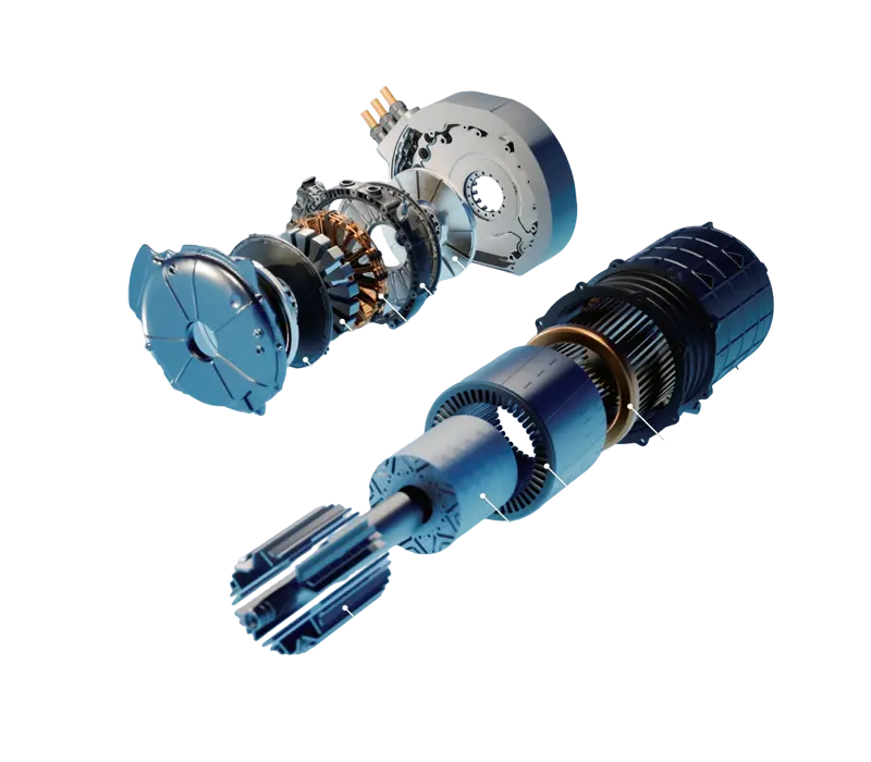 Industries application Disc Motor